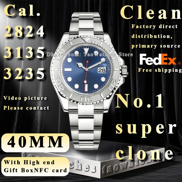

Top Women Watches Luxury Men s Watch Clean Factory Watch super High Quality Cal. 3135 3235 Automatic Mechanical Sapphire 904L Stainless Steel Watch, Bronze