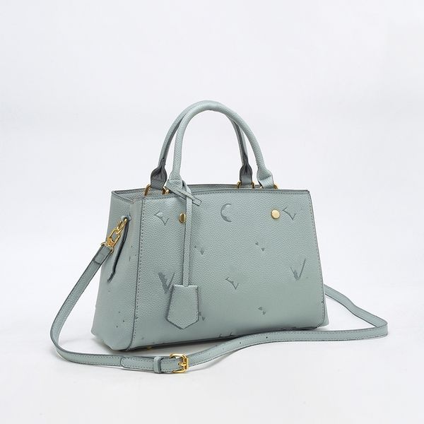 

Leather Tote Women Totes Designer Handbag Bag High Quality Shopping Bags Purse Black Khaki Crossbody Shoulder tote bag, White