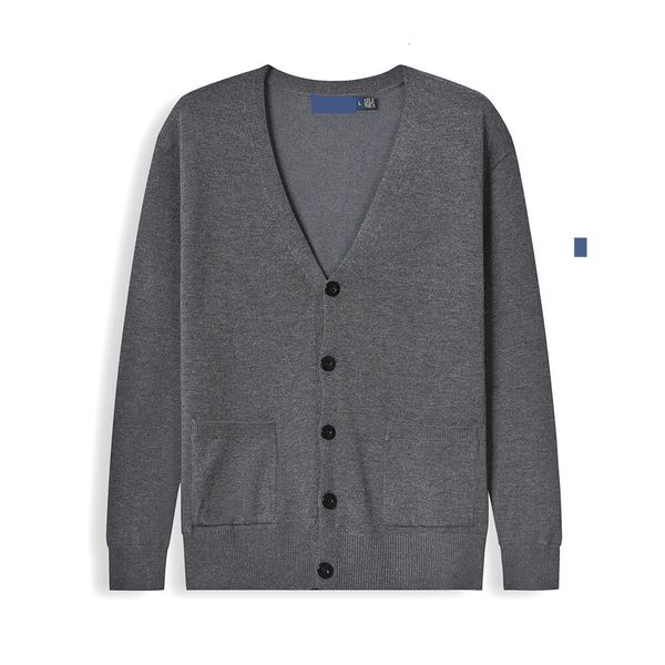 

Autumn Men Sweaters Pullover Knitwear Designer Slim Fit Casual Wool Sweater Embroidery Pattern Fashion Couple Sweater Asian Size Small Horse Cardigan sweater, M04-gray