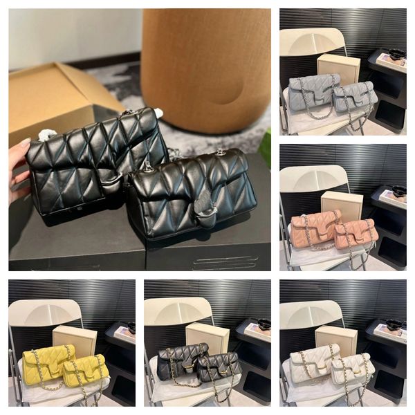 

Designer Bag Shoulder Bag With Detachable Metal Chain Classic And Versatile Women's Handbag With Metal Buckle, Bag 5