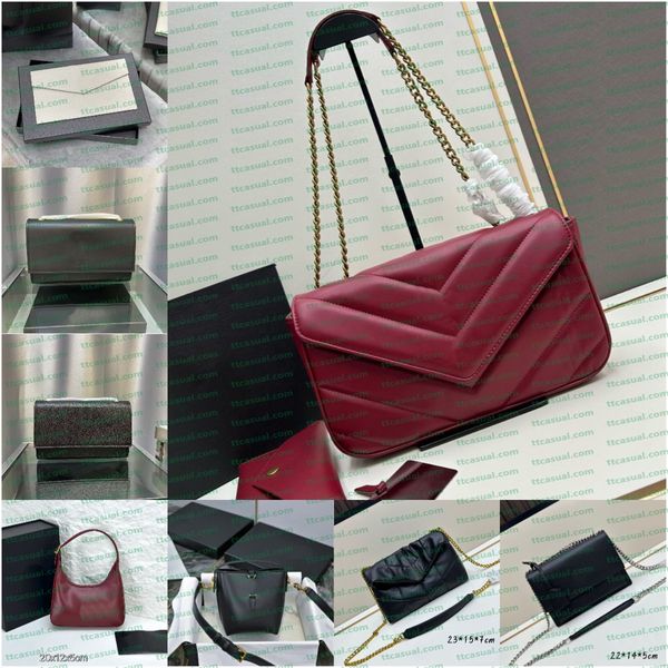 

Designer Bags High-Quality Textured Shoulder Bags Fashionable Women's Bags Solid Twill Handbags Underarm Bags, Bag 8