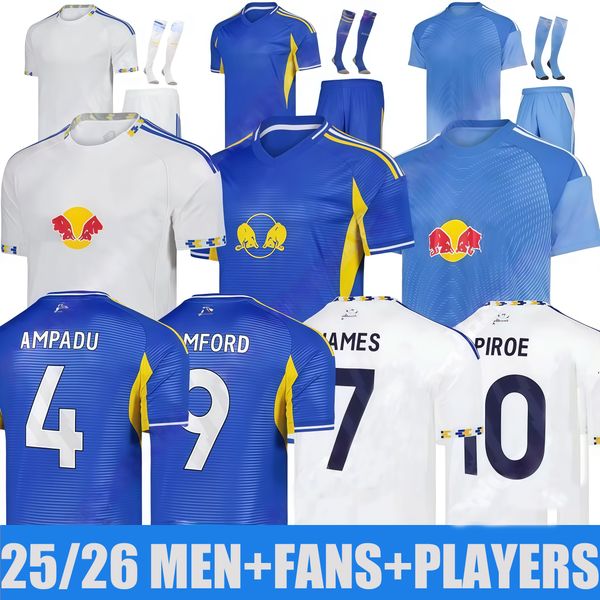 

BAMFORD 25 26 soccer jerseys Home Away Third Sinisterra Men kids Football Kit football Jersey shirt Unitedes PIROE GNONTO AMPADU FIRPO, Fans away