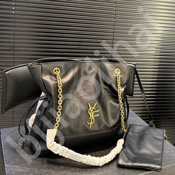 

Designer bag Bucket bag Shoulder bag Metal letters High-quality leather women's handbag Luxury bag Handbag Tote Bag Chain bag Shopping bag, #2