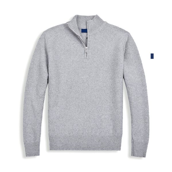 

Small Horse Men Sweater Pullover Designer Knitwear Classic Casual Sweater Autumn Wool Slim Fit Couple Sweater Asian Size, M10-black