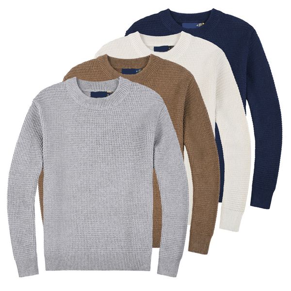 

Autumn Men Sweater Pullover Knitwear Small Horse Slim Fit Wool Embroidery Classic Casual Sweater Fashion Couple Sweater, M13-gray