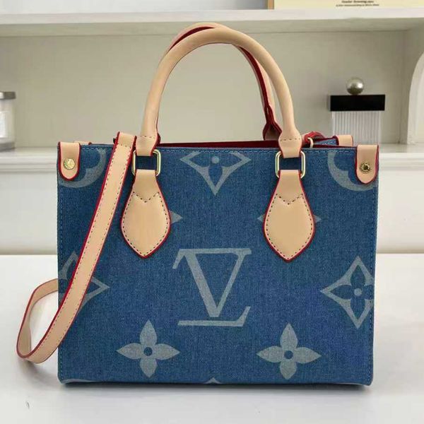 

Designer Bag Women Underarm bag luxury bag Classic style bag Shoulder Denim color bag crossbody carrying bag women tote bag Handbags summer appearances, #14