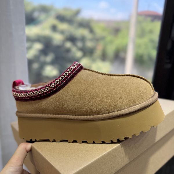 Women Boots Designer Tasman Slippers Tazz Mustard Seed Ultra Mini Platform Boot Classic Chestnut Fur Slides Suede Womens Slip-on Les Petites Winter Ankle Booties