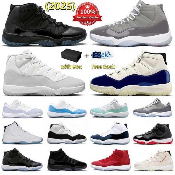 

11 11s mens basketball shoes low Igloo grand finale Purple Rain Bred Veet Neapolitan Gamma Blue Cherry Cool Grey Space Jam Pure men women trainers sports sneakers, Beige