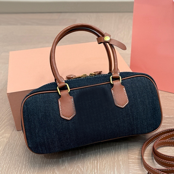 

Retro bowling ball bag fashionable commuter bag luxury designer bag women's shoulder bag high-end handbag practical crossbody bag high-quality bag shopping bag, Blue