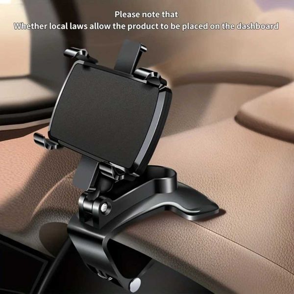 Universal Car Phone Holder Dashboard Car Clip Stand Mount GPS Display Bracket Car Mobile Phone Support For iPhone Samsung Xiaomi Z260601