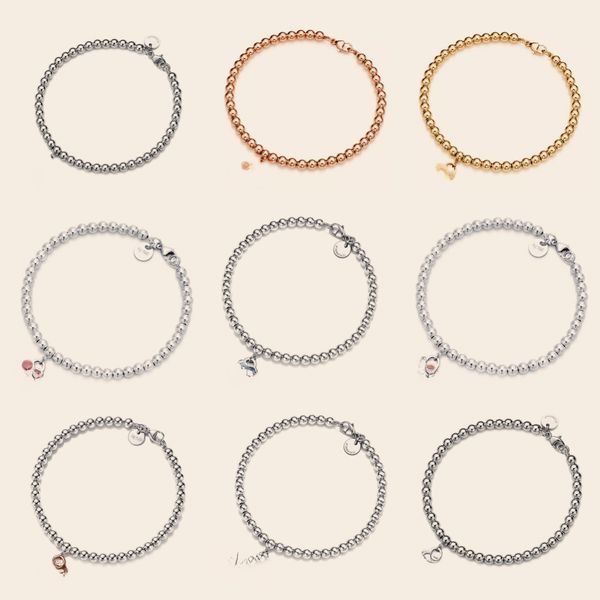 

heart-shaped Designer Charm Bracelets for woman 925 sterling silver card Thick Chain Senior Diamond Arrowhead Love Pendant Bracelet party Jewelry Gifts