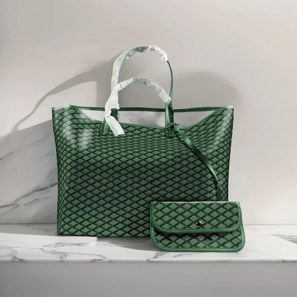 

Tote bag Designer bag Handbag Women Fashion Luxury Wallet Leather Shoulder bag High Capacity Shopping Bags Plaid Double Letters Beach bag Brand Bag, G-9 burgundy