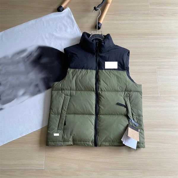 

Designer coat for men and women, vest, winter down jacket, fashionable style, easy to match, thick and warm, multiple colors to choose from, Black