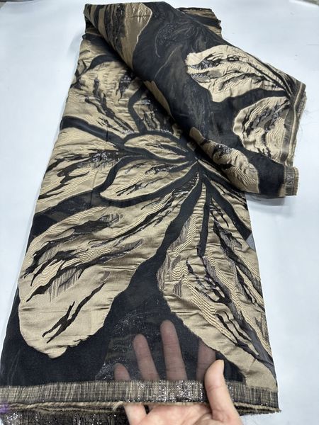 

Hot Sale Rose Red African FrenchStyle Luxury Brocade Fabric High Quality 2025 for Sewing Evening Prom Women Dresses by 180 inchs