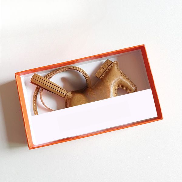 

Mini Horse Pendant Artificial Leather Handbag Decorative Pendant Keychain Decorative Pendant Gift Set Accessories Bag Pendant Handmade Sheepskin Keychain