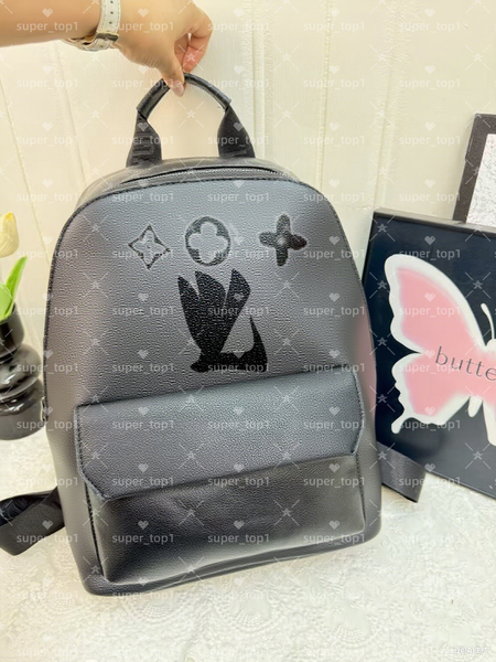 

luxury designer bag practical designer backpack man woman backpack pu Leather vintage canvas bookbag backpack backpack 23423, Sky blue