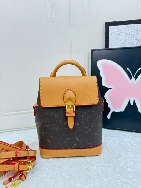 

High Quality Arrival PU Leather Backpack Bag Womens Backpacks Designer Backpacks Bags Fashion Casual Women Small Back pack Style, Beige