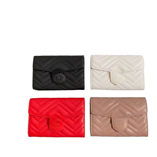 

Classic designer bags long wallet zipper purses cards and coins famous womens wallets card holder coin purse clutch bag free ship, Black