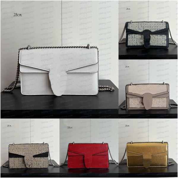 

Fashionable Women's Bag High-Quality Canvas Bag High-Quality Leather Chain Bag Designer Bag Shoulder Bag Crossbody Bag, Color 14