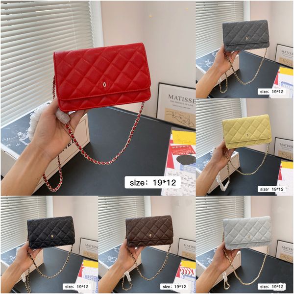 

High-Quality Leather Designer Bag Ladies Shoulder Bag Fashionable Chain Bag Diamond Pattern Crossbody Square Bag, Bag 9