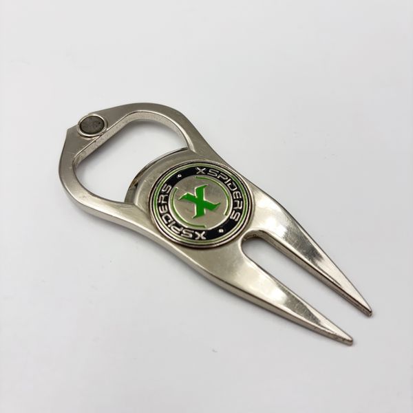 Custom Bottle Opener Function Golf Divot Tool Golf Personalized Ball Marker Disc