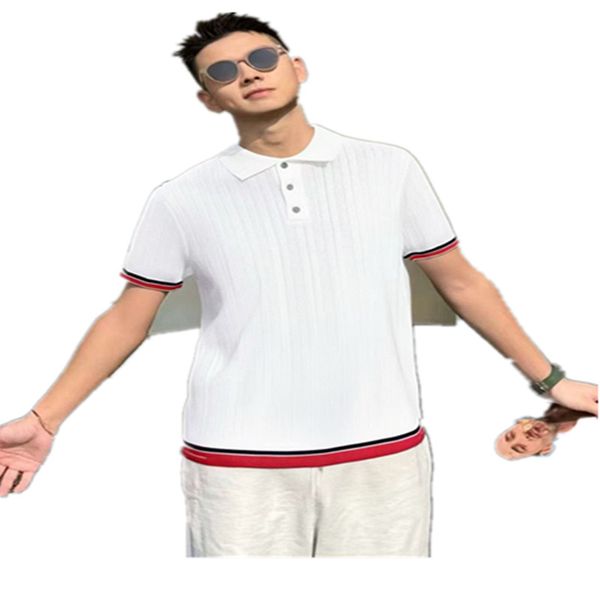 

designer polo shirt mens and womens shirts designer summer casual short sleeve cotton tshirt luxury brand mens tee fashion embroidery, Black