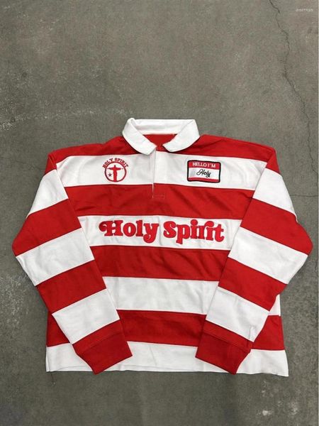 

Men's Hoodies 2025 Autumn And Winter Retro Street Style Letter Hoodie For Men Women Loose Long Sleeved, Red