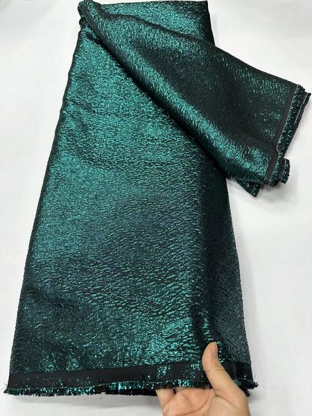 

Golden Brocade Jacquard African Fabric Luxury Brocade Fabric FrenchStyle Fabric for Sewing PartyGown Anniversaire Dress Material
