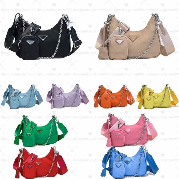 

Designer Bag Luxury Bag Shoulder Bag Wallet Ladies Fashion Re-Edition Nylon 3-in-1 Bag Crossbody hobo Handbag High Quality, #5