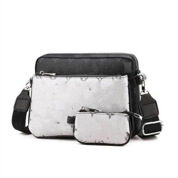 

s Designer men 3pcs Men shoulder bags designer cross body man messenger bag Satchels satchel fashion handbag Composite mini package backpack, 20#