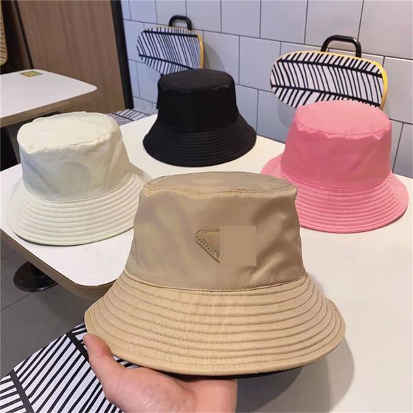 

New Fashion Designer Wide-brimmed Hat - Suitable for Both Men and Women Have Logo Wide-brimmed Hat Summer Fisherman Hat Luxury Brand Hat, White
