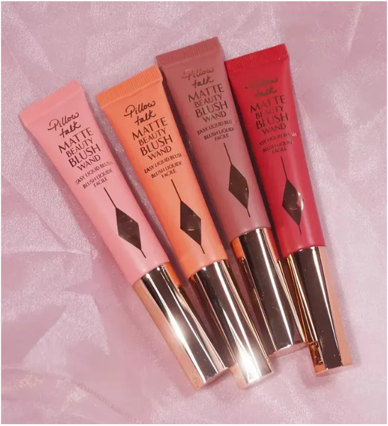Luxury brand Face Blush Pillow Talk MATTE BEAUTY BLUSH WAND EASY Liquid BLUSH PEACH POP DREAM POP PINK POP PILLOW TALK 4 Colors Face Blusher 12ml