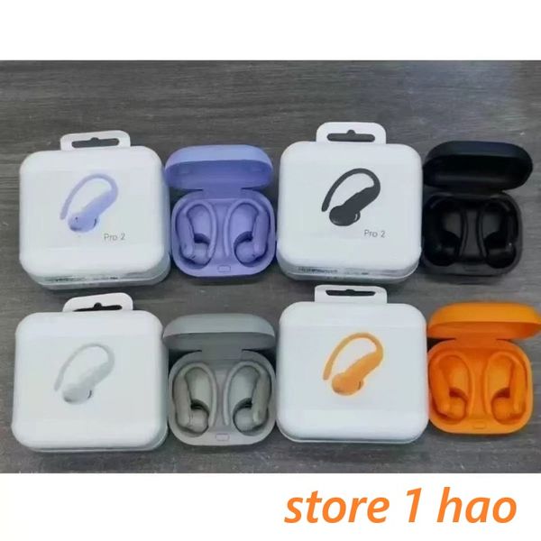 

Sport Wireless Power Pro 2 Pop up Bluetooth Earphones - True wireless headphones, Bluetooth noise cancelling headphones, For Apple Samsung, Huawei, Xiaomi, Black