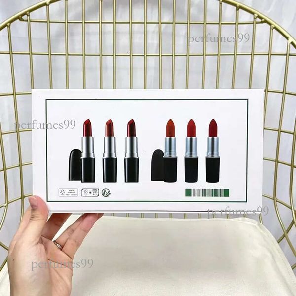 

makeup maquillage make up lipstick Brand lipstick Bullet Classic Lip set Matte Christmas Lipstick Gift Set 6pcs/set, Mixed color