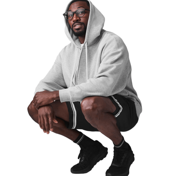 Yoga Hoodie Yoga Breathable Men Solid Fall Full Zipper Hoodie Coat Basic Underwear Comfort Sports Lounge Socks Pants sets alosetliness men Hoodie
