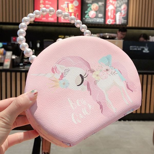 

Hot selling children's jewelry box jewelry storage box multi-layer large capacity storage earring jewelry home cartoon cute jewelry box wholesale, Pink