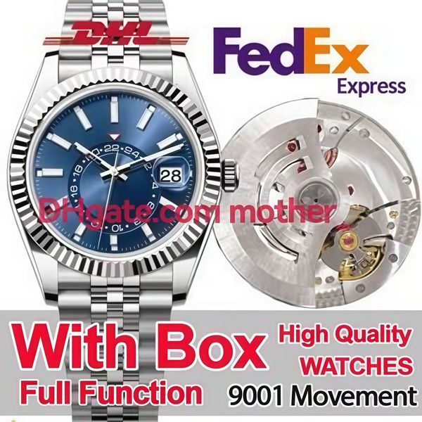 Men Designer Watches High Quality montre Top N Factory Mens Automatic Mechanical Full Function 9001 movement Luminous Diving Watch