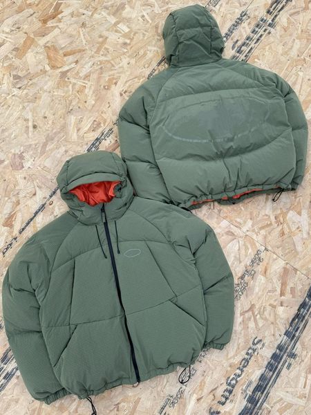 

Men' Down & Parkas Designer Front and back printed personalized fashionable casual thick cotton jacket for men, A1