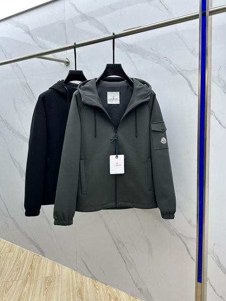 2025 Designer Fall New Collection Luxury Brand Mens Hooded Casual Jacket Coat