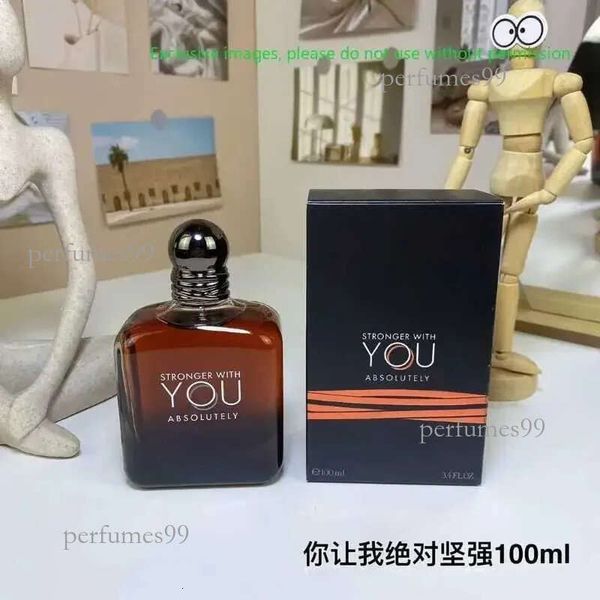 

perfume cologne designer fragrance Hot Selling 100ml Stronger With You Absolutely perfume suitable for both men and women long-lasting fragrance R250623