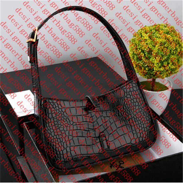

10A designer Genuine Leather Alligator Chain Bag clutch handbags shoulder woc High quality caviar Envelope bags crossbody men wallet women Classic flap chain bag, Color 1