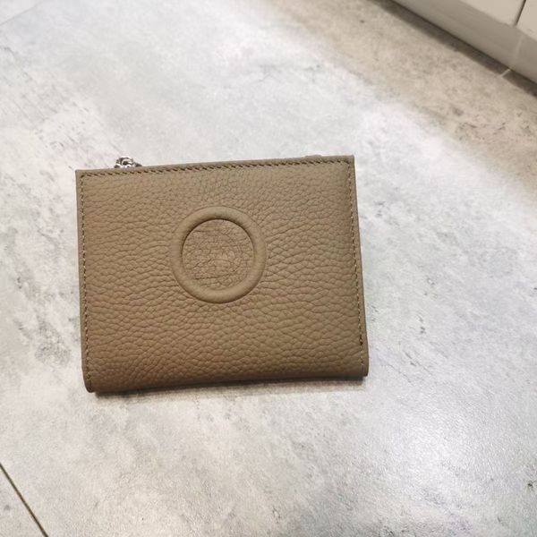 

short wallet card holder purse woman mens wallets designer coin purses Leather Mini Clutch Bags TOP, Green