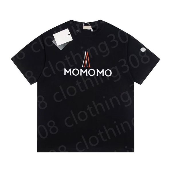 

T shirt Summer New Letter Printed Casual Tshits Mens Womens Designer T Shirts High-End Short Sleeved Round Neck Pure Cotton Top Loose And Versatile  - 4XL, A10