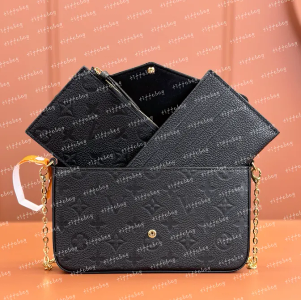 

Luxury designer crossbody shoulder bag purse tote bags designer women bag crossbody purses designer bags for women handbag cross body bag designer handbags, Black embossing