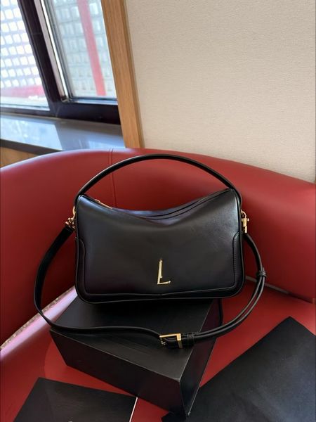 

Fashion crossbody bag handbag lunch box bag single shoulder crossbody bag first-class quality 2025, Black