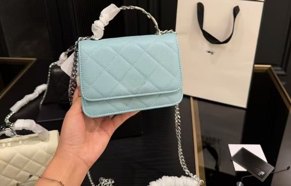 

Shoulder bag crossbody bag makeup bags change bags red envelope organ bag fashion 2025, Blue1