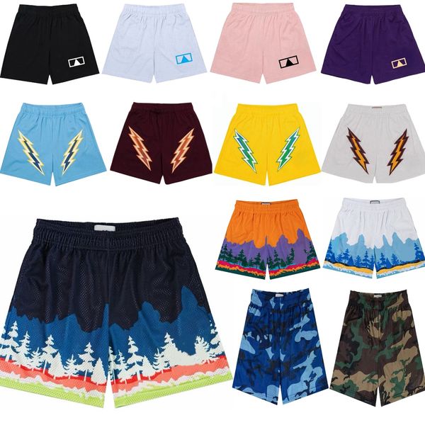 

Mens Designer Shorts Eee basketball short Pants mesh sports fiess five-point running loose for men women swimsuits summer beach shorts, Purple