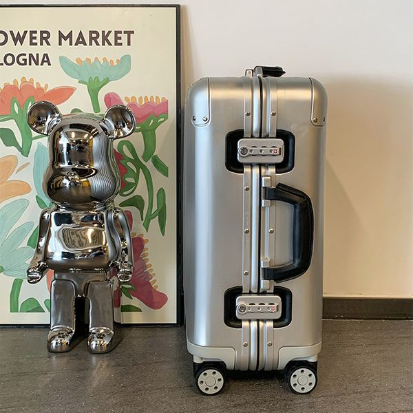 

Luggage case for men and women designer suitcase trolley case universal wheel luggage compartment fashion designer suitcase travel bag, C1