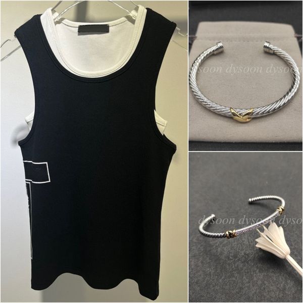 

Fashion Tank Top Bracelets Bangles Loops Opened Multi Different Styles With Box 29522 30032, White