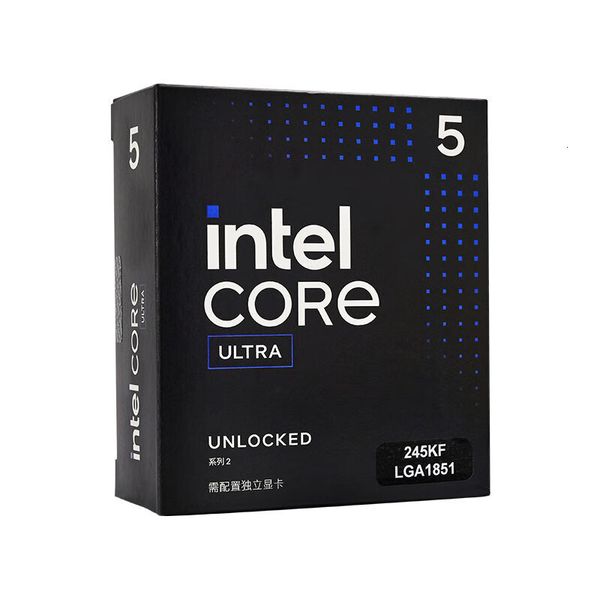 YUXINPC Intel Core Ultra 5 245KF Desktop Processor 14 Core 14 Thread Boxed CPU
